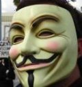Guy Fawkes mask (anonymous)
